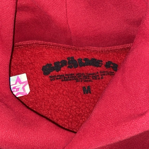 Maroon Sp5der Hoodie - Picture 3 of 3